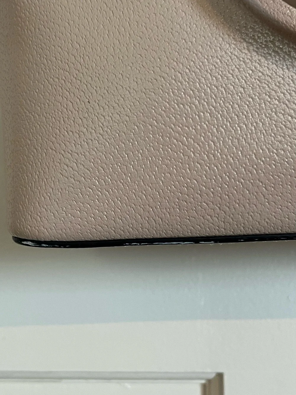 kate spade Two-Tone Black and Taupe Dome Satchel